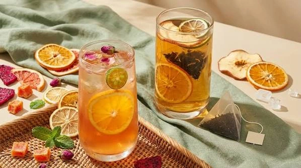 میوه خشک در نوشیدنی